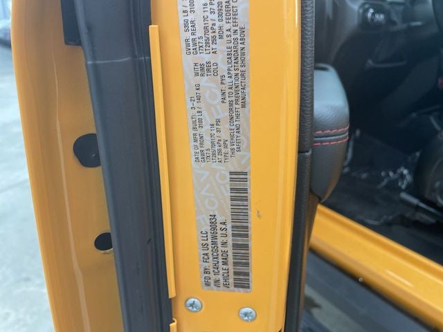 2021 Jeep Wrangler Rubicon