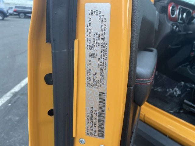 2021 Jeep Wrangler Rubicon