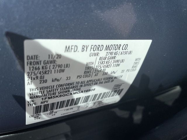 2021 Ford Explorer ST