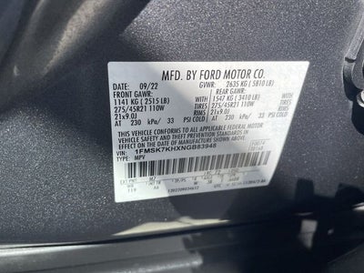 2022 Ford Explorer ST-Line