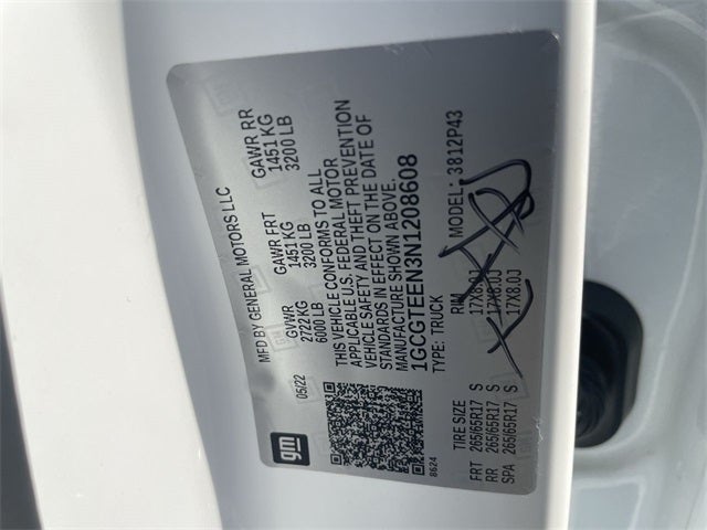 2022 Chevrolet Colorado ZR2