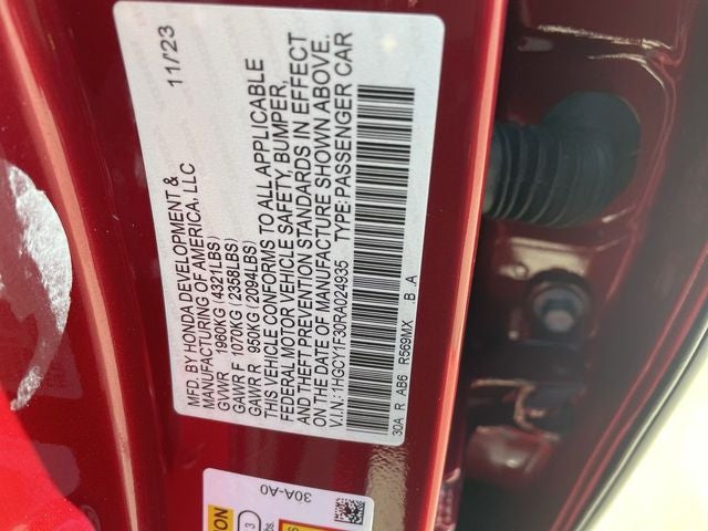 2024 Honda Accord EX