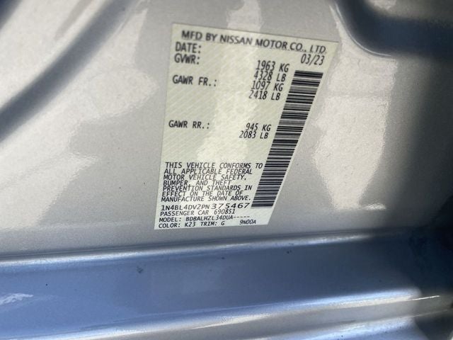 2023 Nissan Altima 2.5 SV