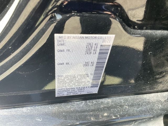 2024 Nissan Altima 2.5 SV