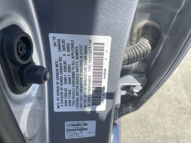 2019 Honda Civic Sport