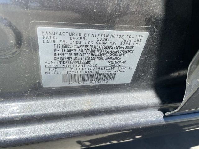 2023 Nissan Versa 1.6 SV