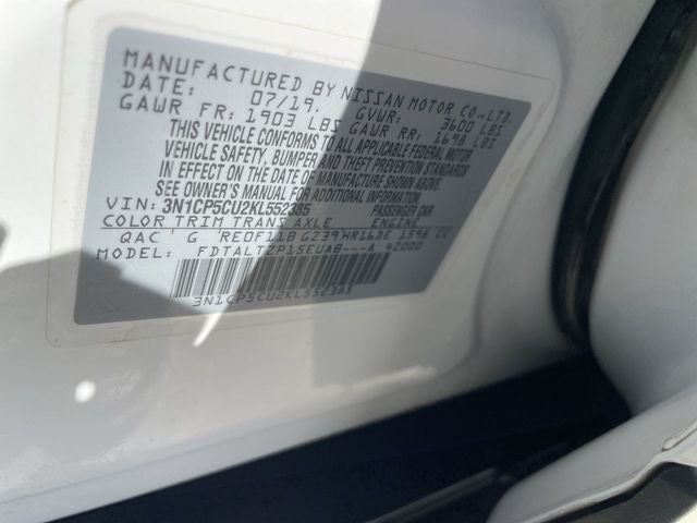 2019 Nissan Kicks SR