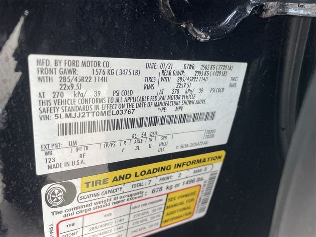 2021 Lincoln Navigator Black Label