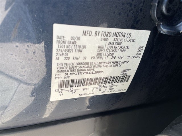 2020 Lincoln Aviator Grand Touring