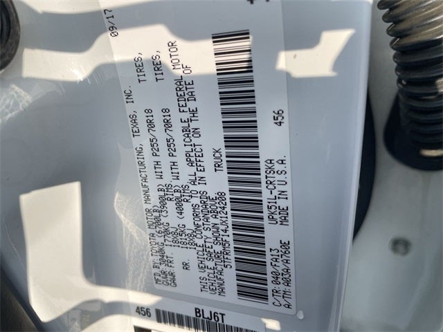 2018 Toyota Tundra SR