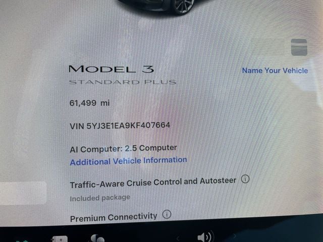2019 Tesla Model 3 Mid Range