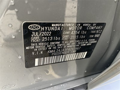 2023 Hyundai Sonata SE