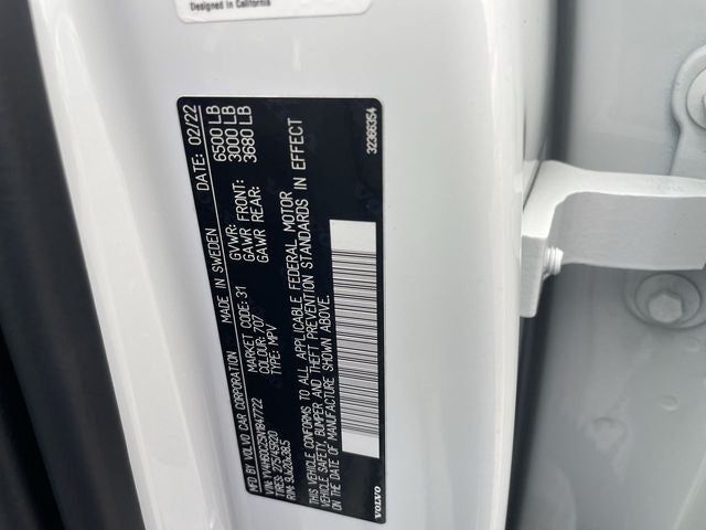 2022 Volvo XC90 Recharge Plug-In Hybrid T8 Inscription Expression Extended Range 7P