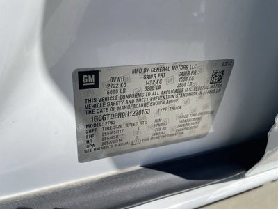 2017 Chevrolet Colorado 4WD Z71