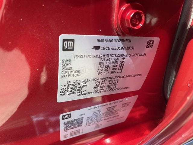 2021 Chevrolet Silverado 1500 RST
