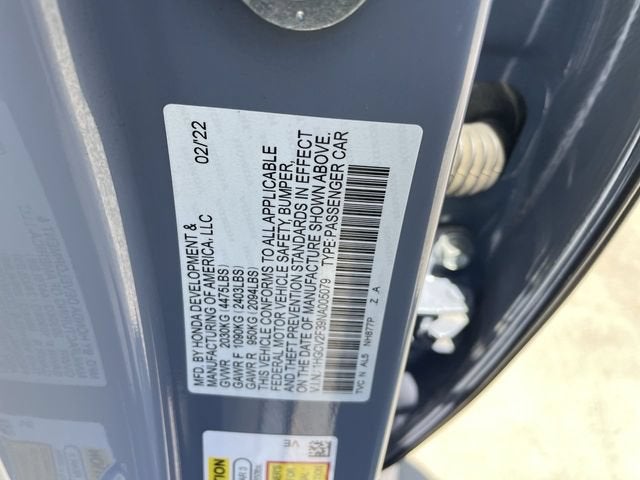 2022 Honda Accord Sport 2.0T