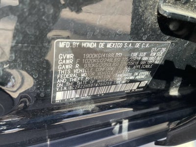 2026 Honda HR-V AWD Sport