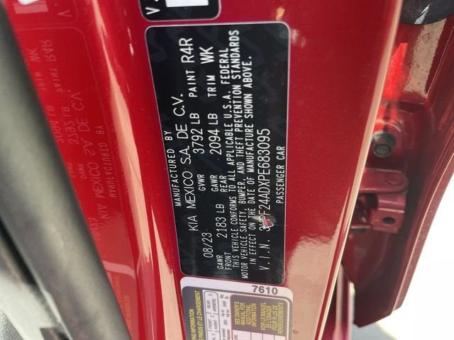 2023 Kia Forte LXS