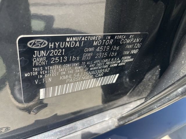 2022 Hyundai Sonata Hybrid Limited