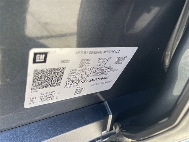 2021 Chevrolet Tahoe LT