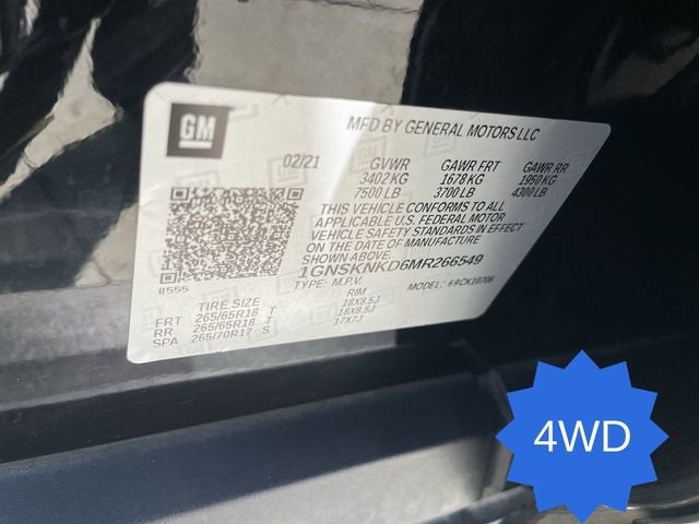 2021 Chevrolet Tahoe LT