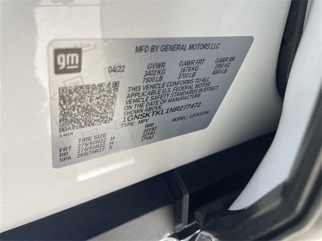 2022 Chevrolet Tahoe High Country