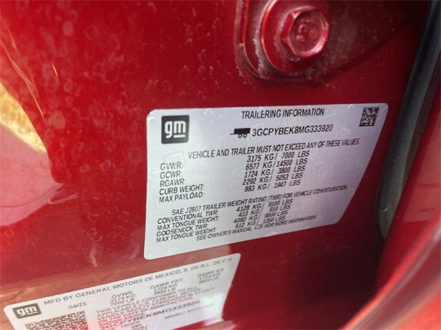 2021 Chevrolet Silverado 1500 Custom