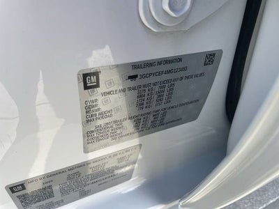 2021 Chevrolet Silverado 1500 Custom Trail Boss