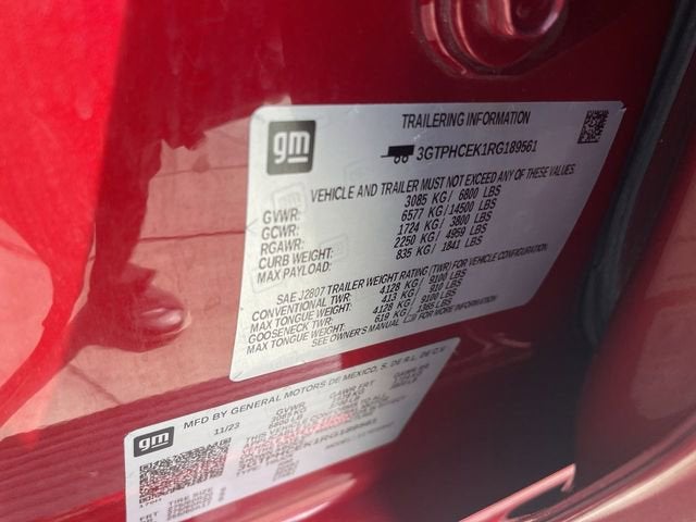 2024 GMC Sierra 1500 Elevation