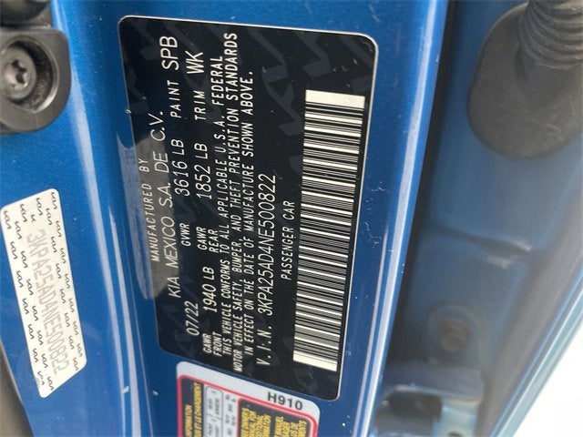 2022 Kia Rio 5-Door S