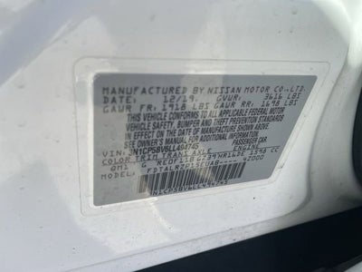 2020 Nissan Kicks S Xtronic CVT