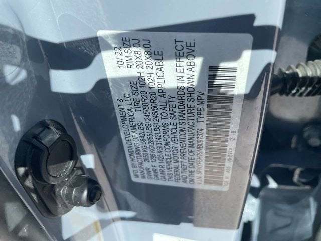 2022 Honda Pilot AWD Black Edition