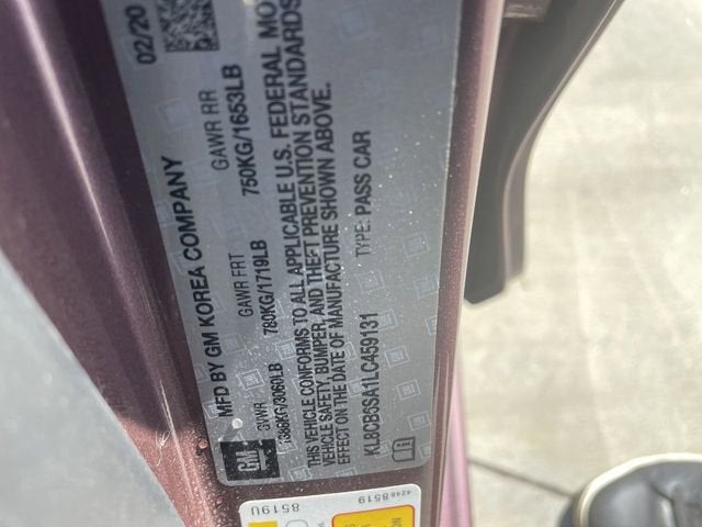 2020 Chevrolet Spark LS Automatic