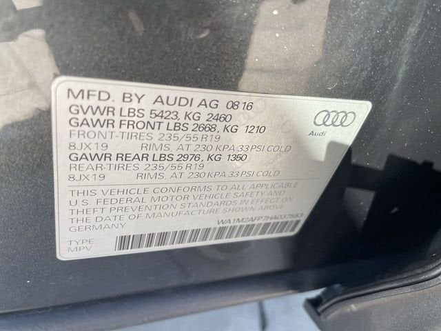 2017 Audi Q5 2.0T Premium